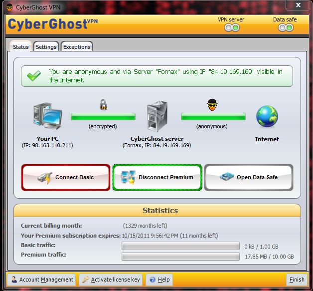 Cyberghost serial key